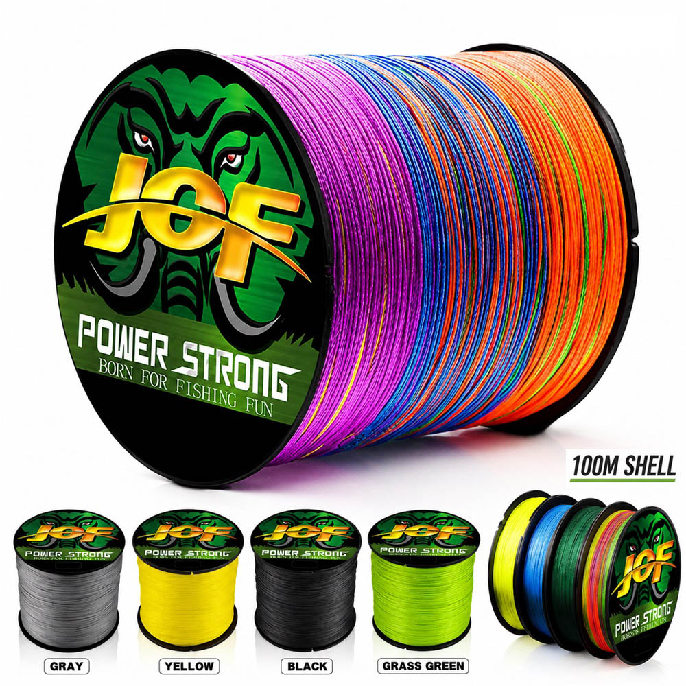 Freshwater Line - JOF 4X Braided PE Fishing Line