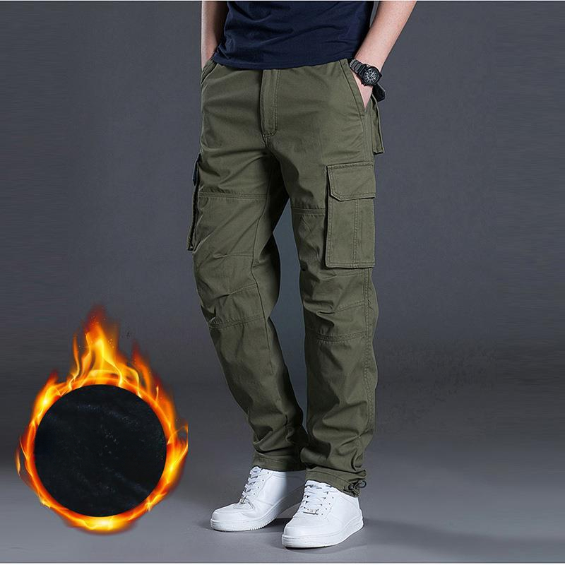 Fly Line - Men's Fleece Lined Cargo Pants Winter