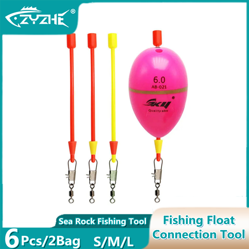 ZYZHE 6pcs/2Bags Sea Rock Fish - Saltwater Line ulasan dan harga