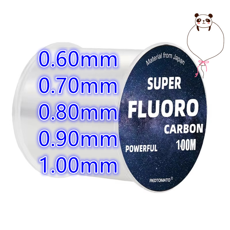 100M Big Size Fluorocarbon Fis - Fluorocarbon Line ulasan dan harga