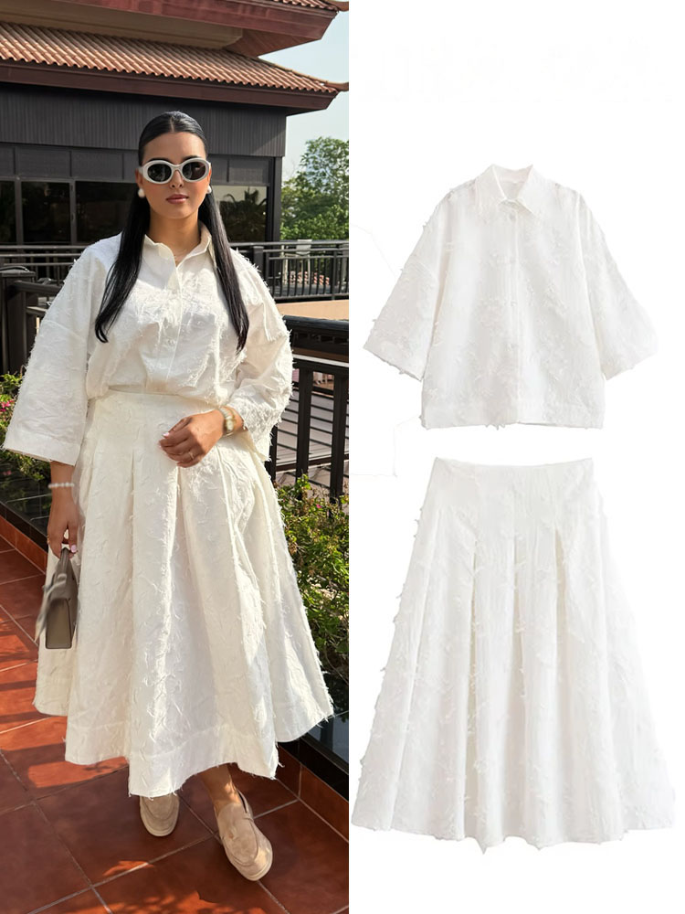 HH Women Tassel Sets White Tur - Fly Line ulasan dan harga