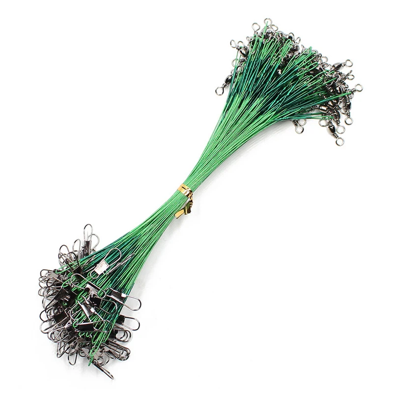 20PCS Anti Bite Steel Fishing  - Leader Line ulasan dan harga