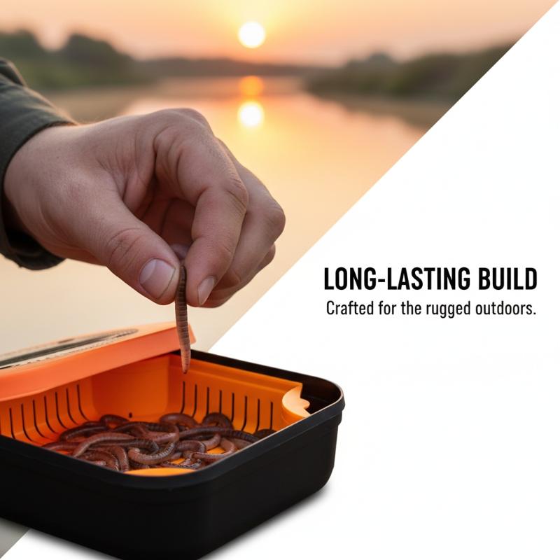 New Carp Fishing Bait Box Feed - Fishing Line Box ulasan dan harga