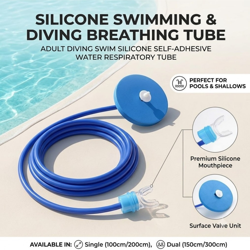 Adult Diving Swim Silicone Wat - Saltwater Line ulasan dan harga