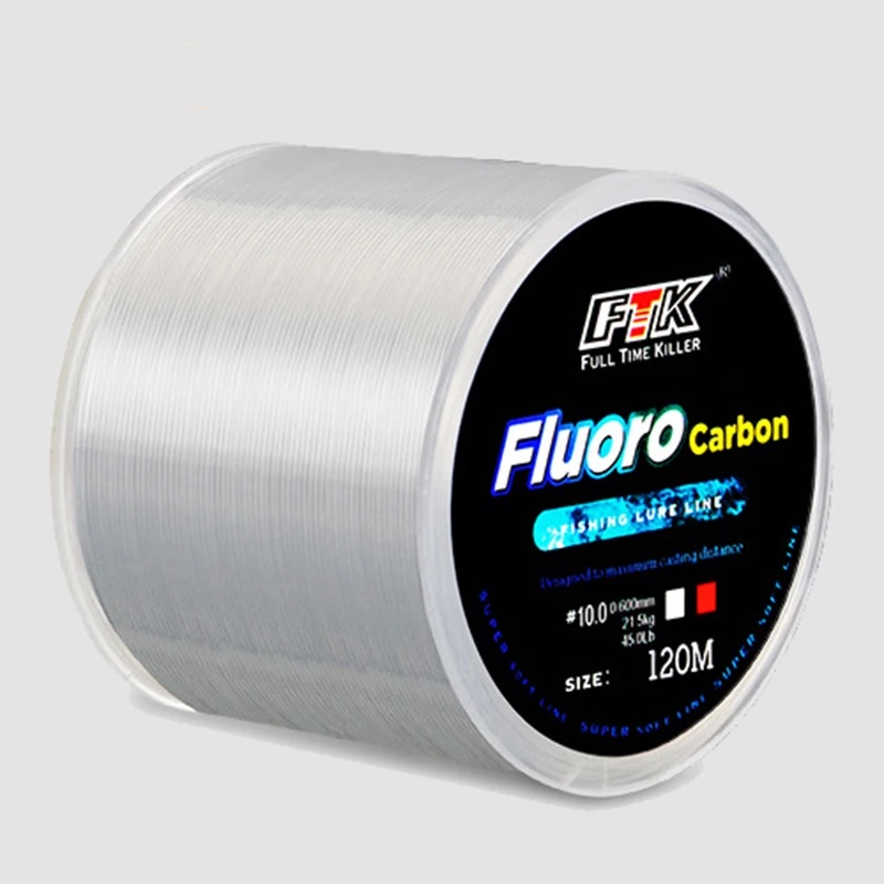 120M Fishing Line 0.14mm-0.6mm - Fluorocarbon Line ulasan dan harga