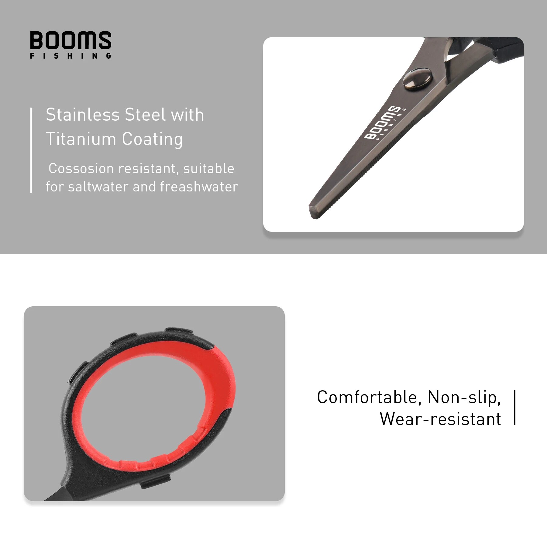 Booms Fishing S05 Braid Wire S - Monofilament Line ulasan dan harga