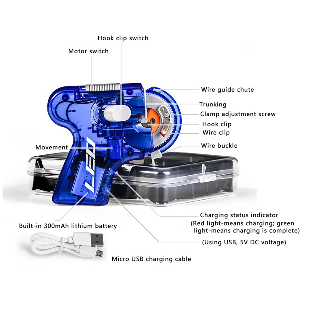 USB Charge Electric Automatic  - Fishing Line Winder ulasan dan harga