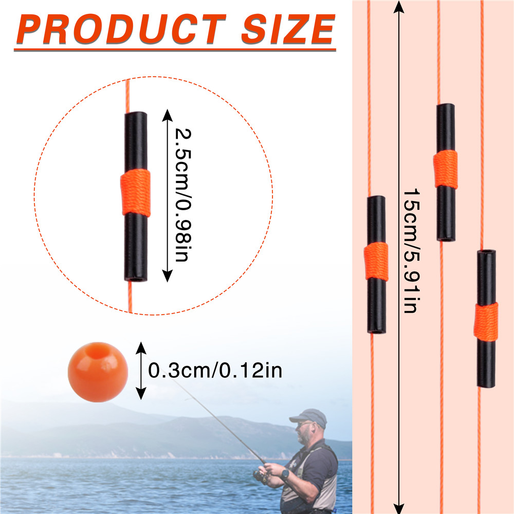 150PCS Bobber Stops Slip Bobbe - Saltwater Line ulasan dan harga