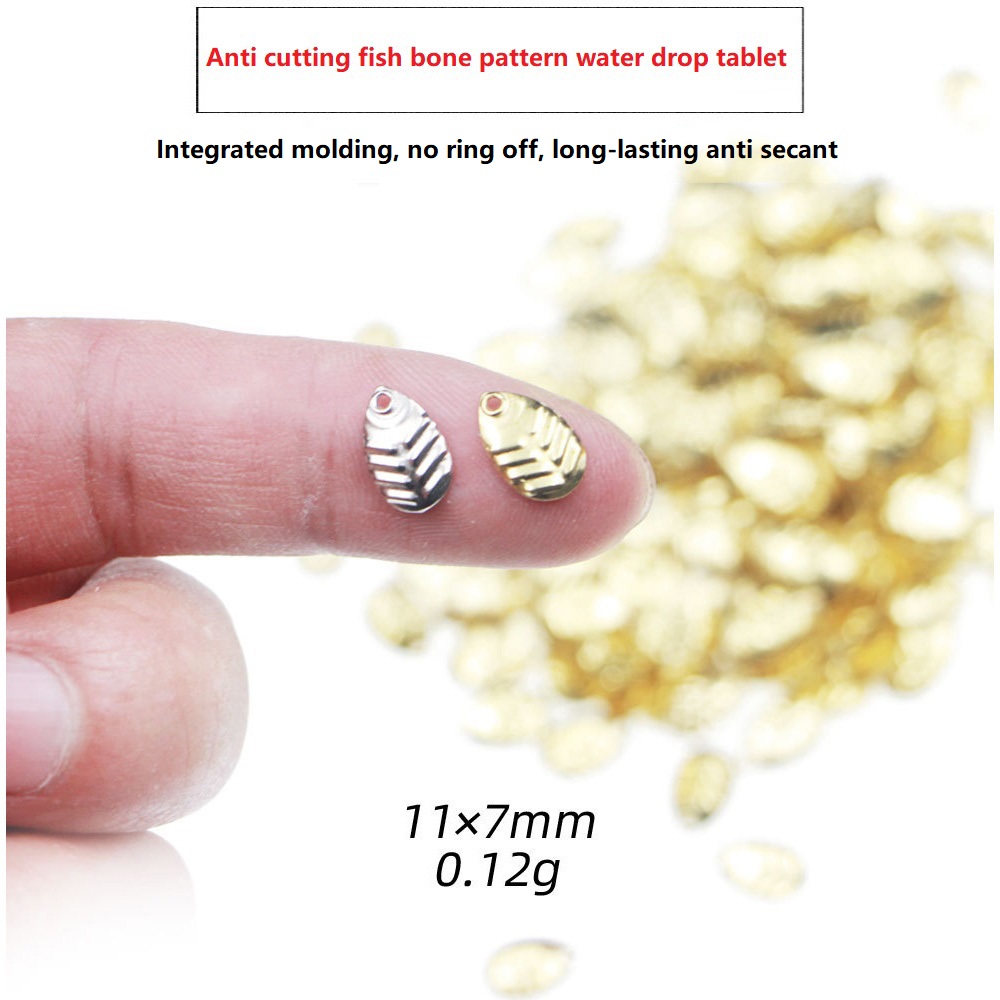 50Pcs/lot DIY Fishing Spinner  - Monofilament Line ulasan dan harga