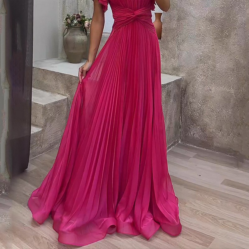 Wedding Guest Dress Elegant Pa - Tippet Line ulasan dan harga