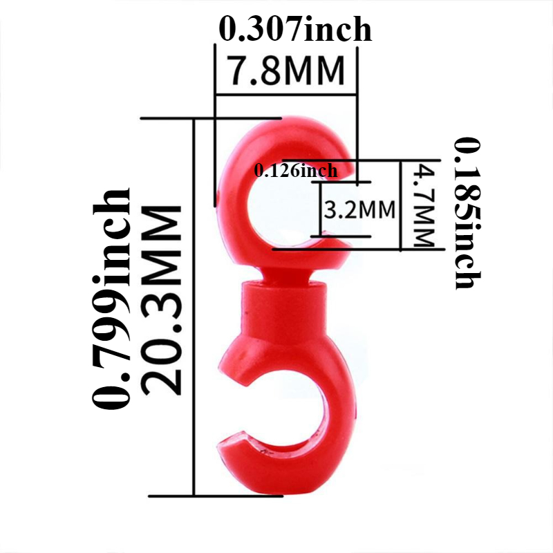 10Pcs/Set Plastics Bike Cross  - Tippet Line ulasan dan harga