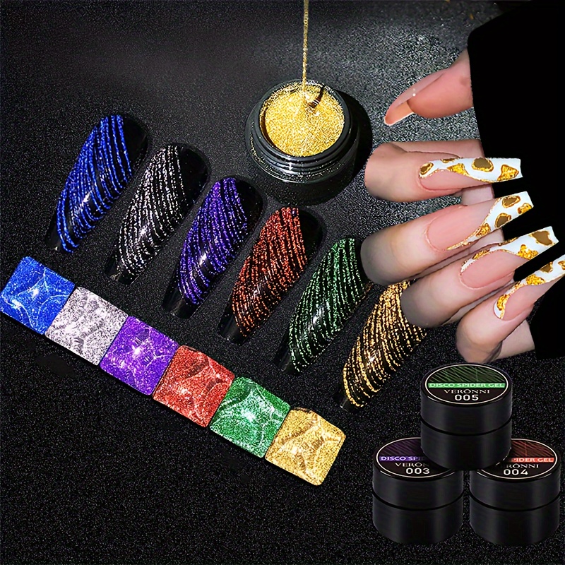 6 Color Spider Gel, New Upgrad - Copolymer Line ulasan dan harga