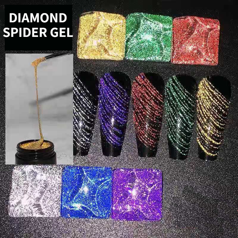 6 Color Spider Gel, New Upgrad - Copolymer Line ulasan dan harga