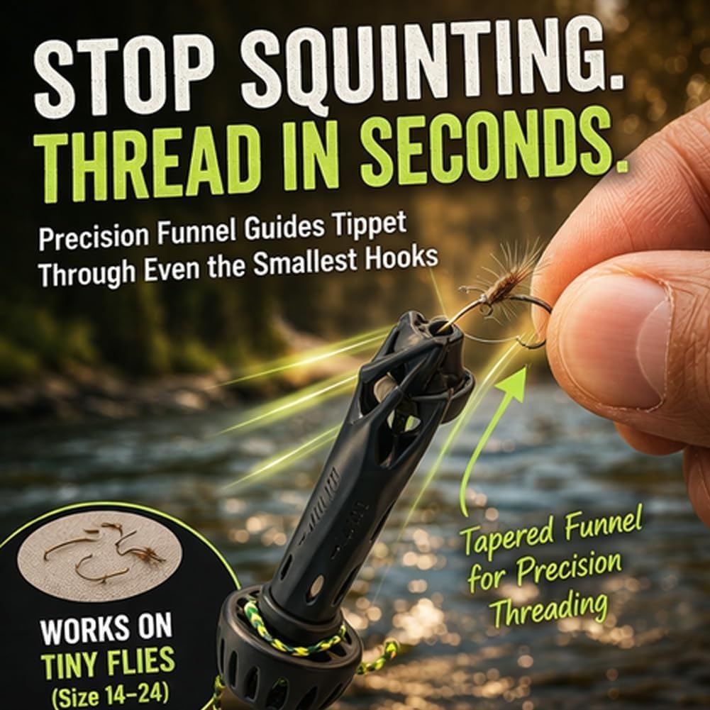 Portable Magnetic Fly Threader - Fishing Line Winder ulasan dan harga