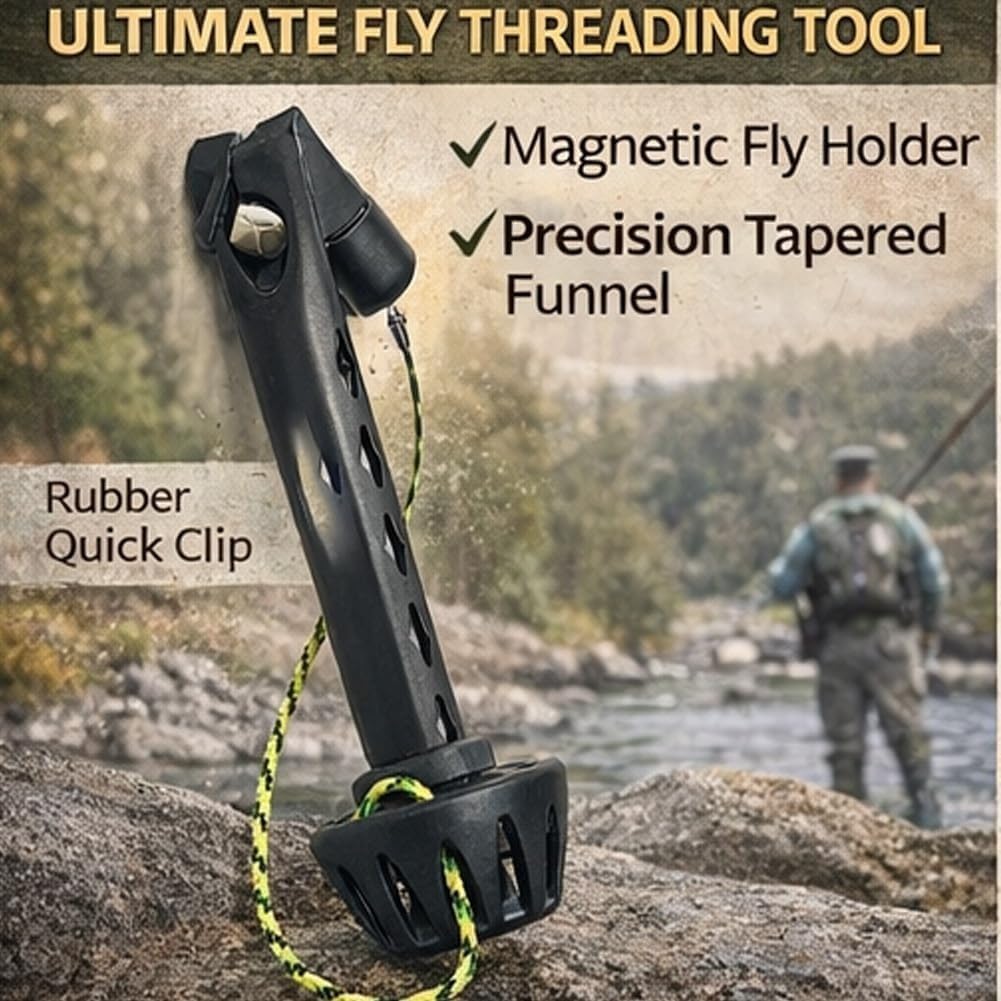 Portable Magnetic Fly Threader - Fishing Line Winder ulasan dan harga