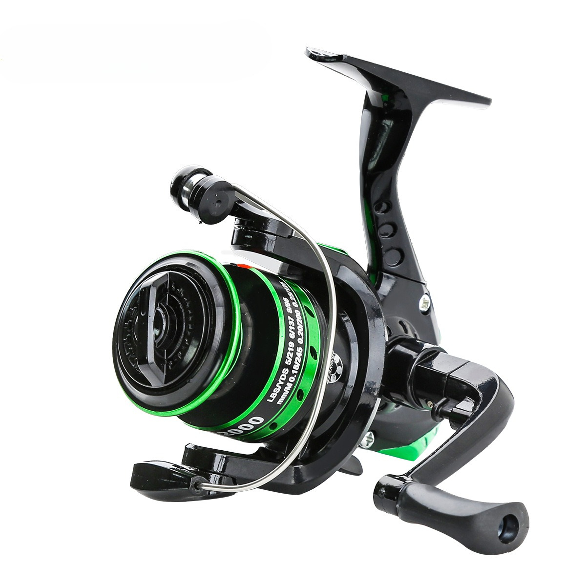 Metal Spinning Reel 5.2:1 Gear - Ice Fishing Line ulasan dan harga