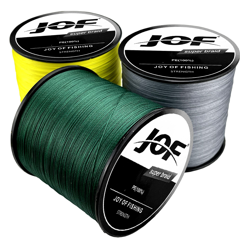 JOF x4 Braided PE Fishing Line - Copolymer Line ulasan dan harga