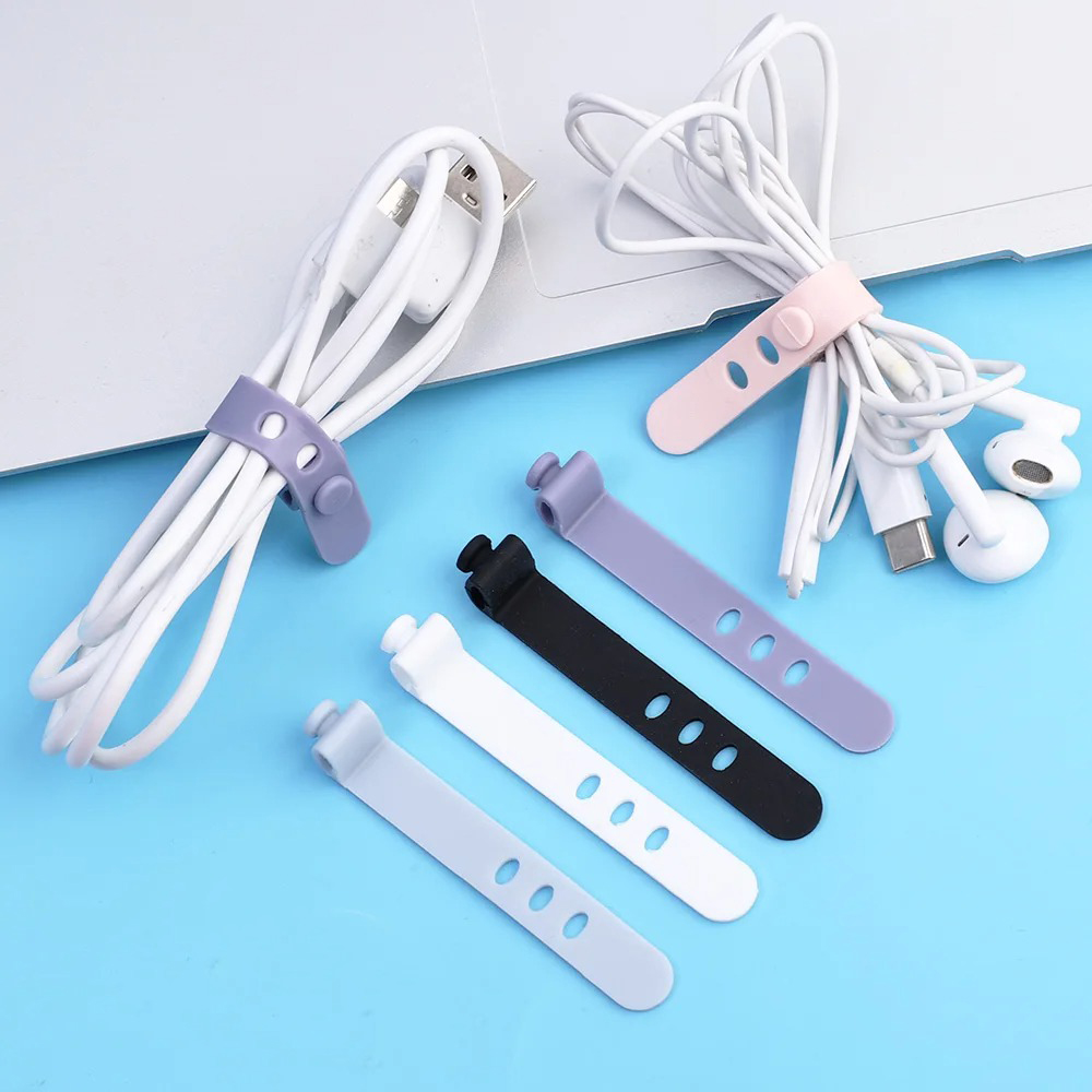 1/5/10 PCS Silicone Cable Mana - Tippet Line ulasan dan harga
