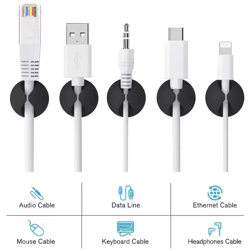 Cable Clips Phone Cord Holder  - Tippet Line ulasan dan harga