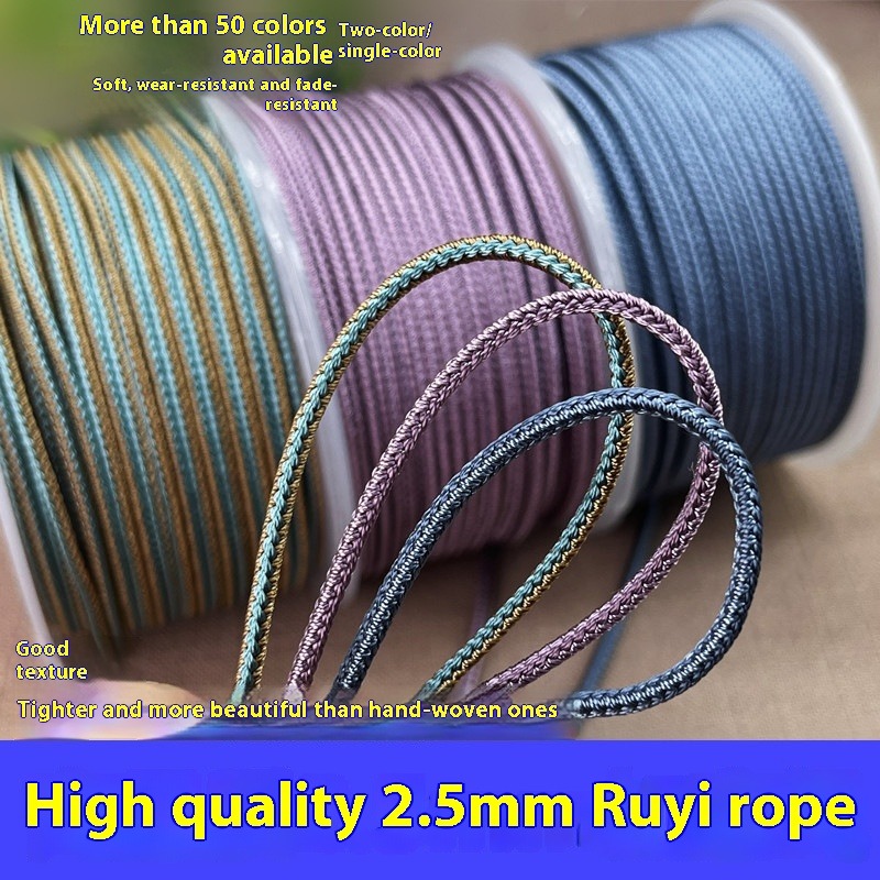 10m/Roll 2.5mm two-tone Color  - Braided Line ulasan dan harga