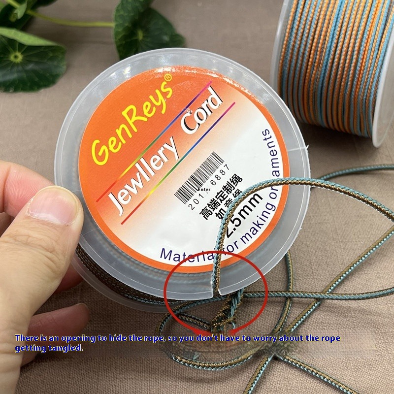 10m/Roll 2.5mm two-tone Color  - Braided Line ulasan dan harga