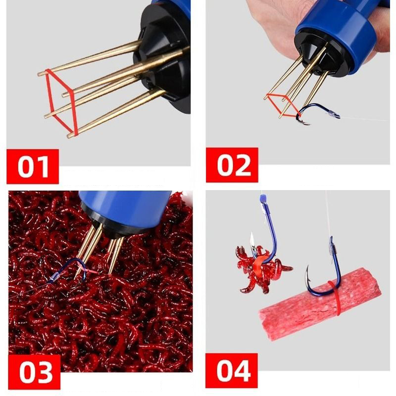 Bait Clip blood worm Bait Clip - Tippet Line ulasan dan harga