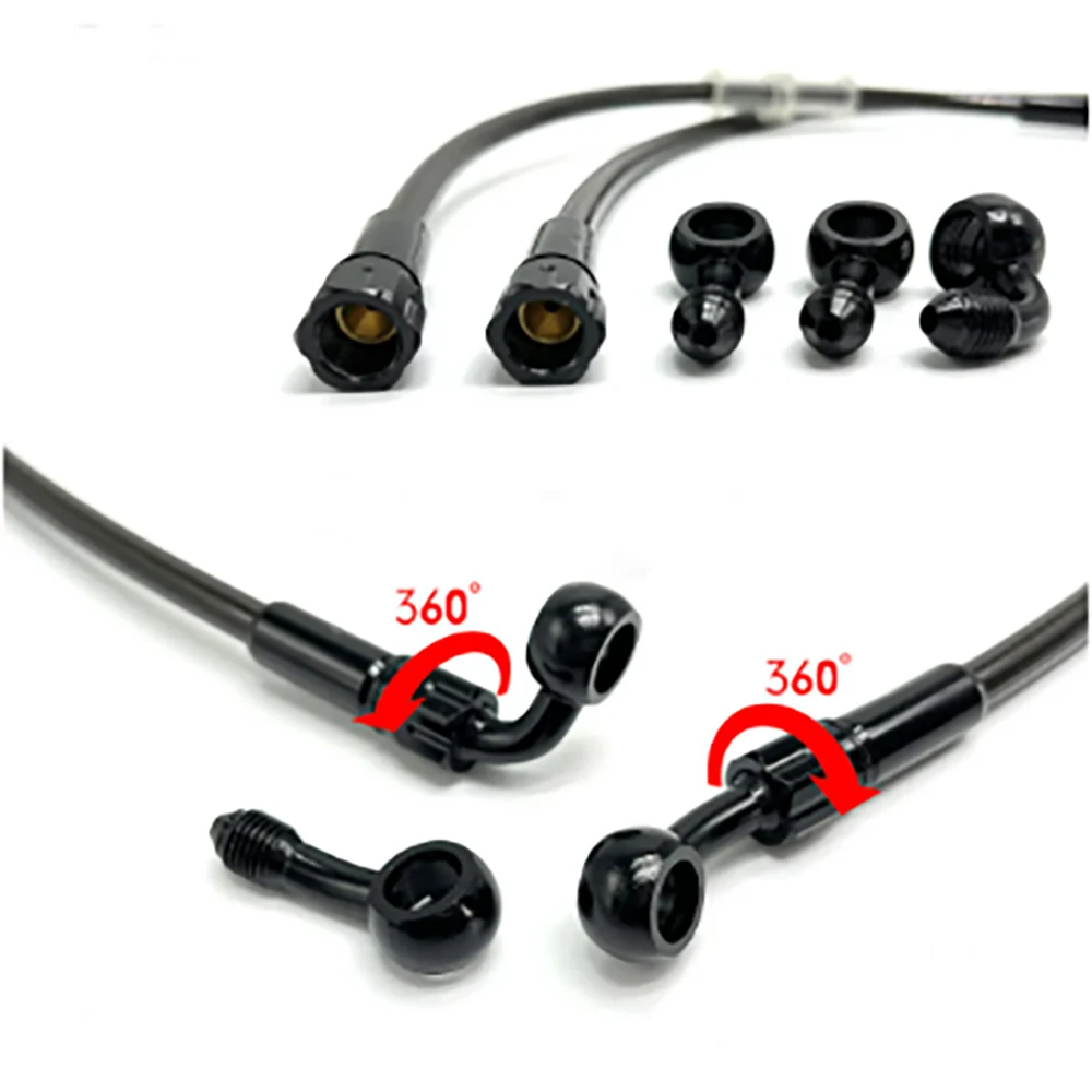 Motorcycle Brake Hose AN3 Brai - Braided Line ulasan dan harga