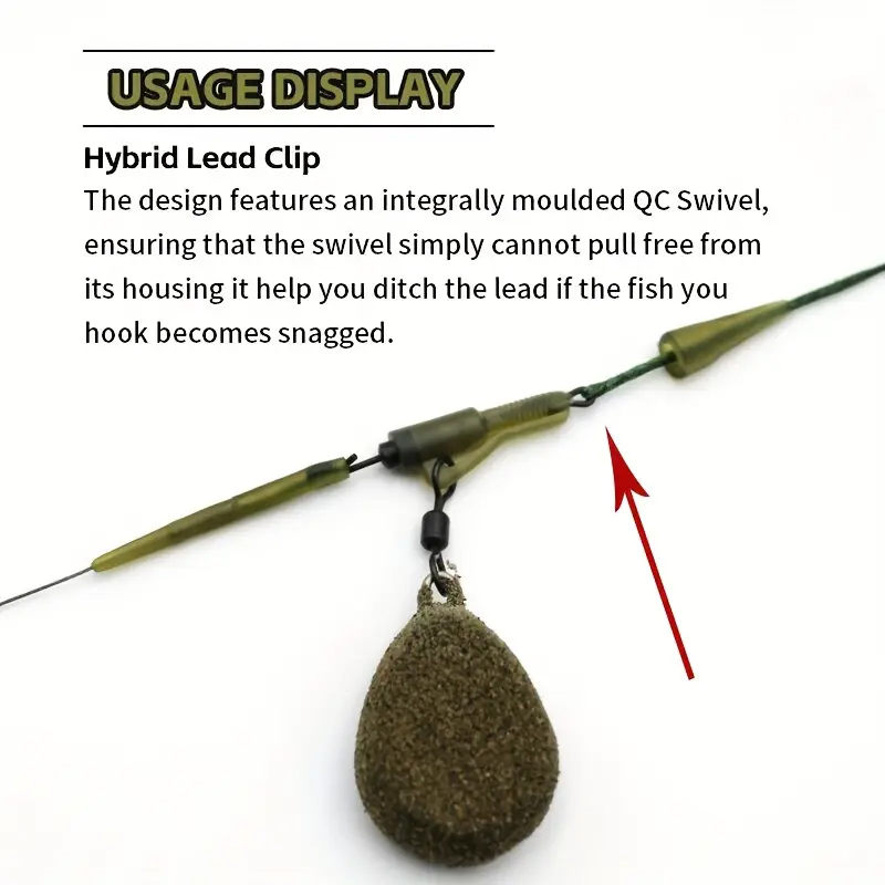 3/6pc CarpCarp Fishing Line Re - Leader Line ulasan dan harga