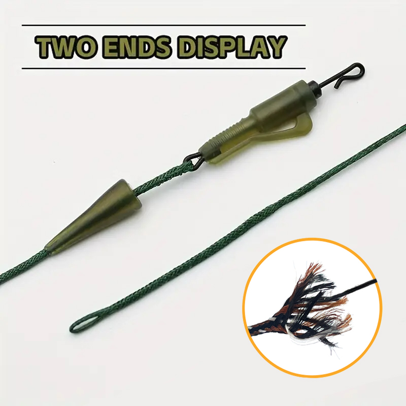 3/6pc CarpCarp Fishing Line Re - Leader Line ulasan dan harga