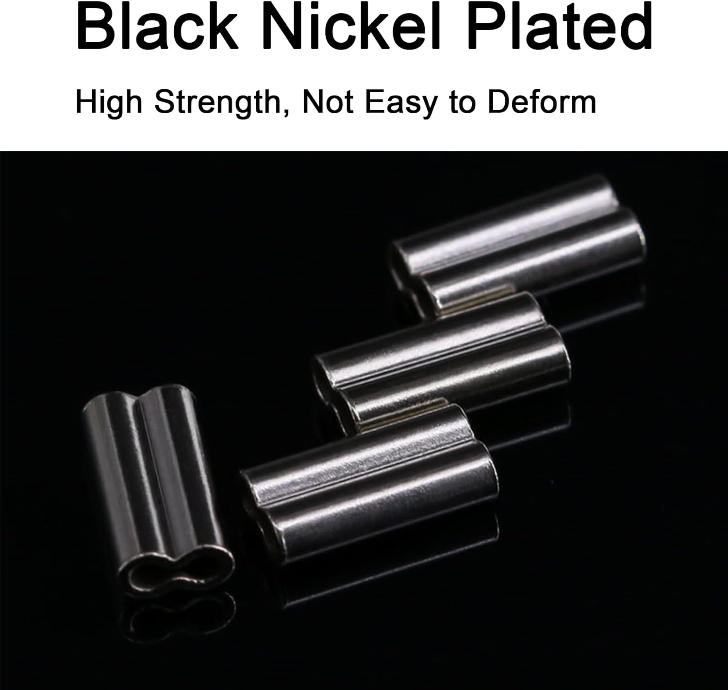 Copper Double Barrel Crimp Sle - Leader Line ulasan dan harga
