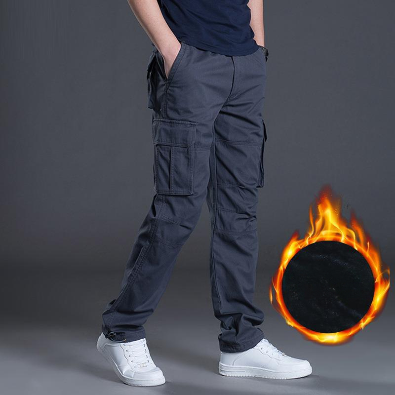 Men's Fleece Lined Cargo Pants - Fly Line ulasan dan harga