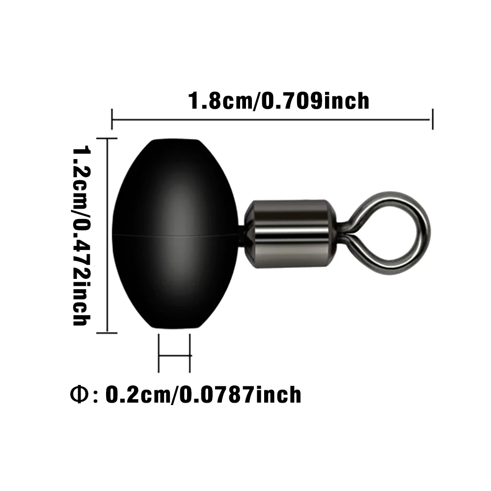 MNFT 10Pcs Pulley Swivel Rig B - Saltwater Line ulasan dan harga