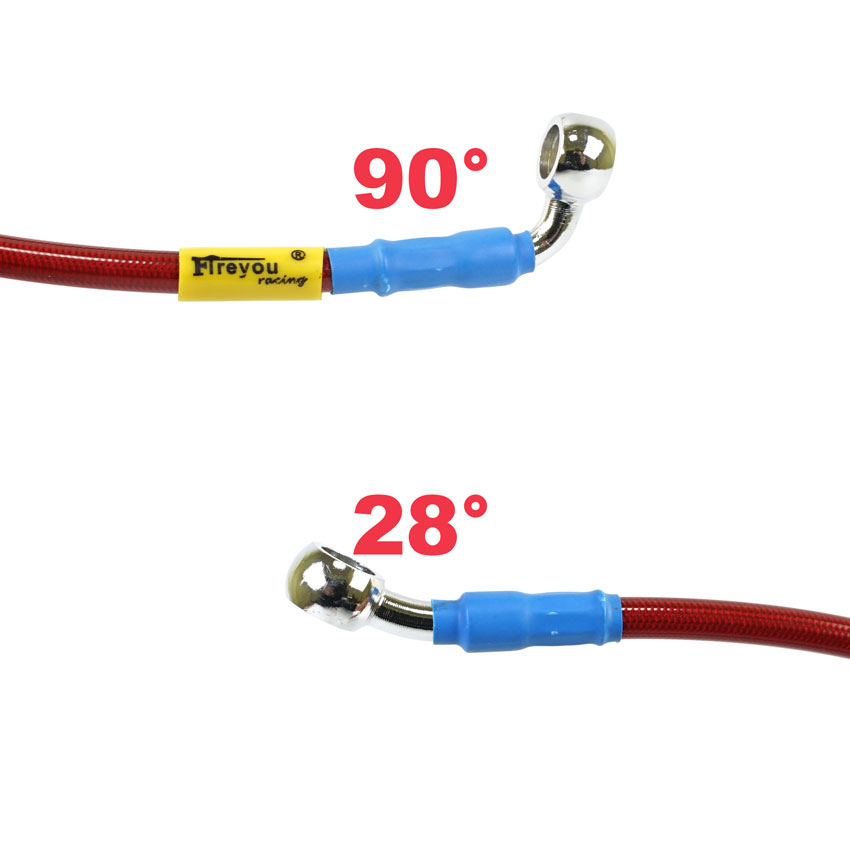 400mm-2400mm Brake Hose Hydrau - Braided Line ulasan dan harga