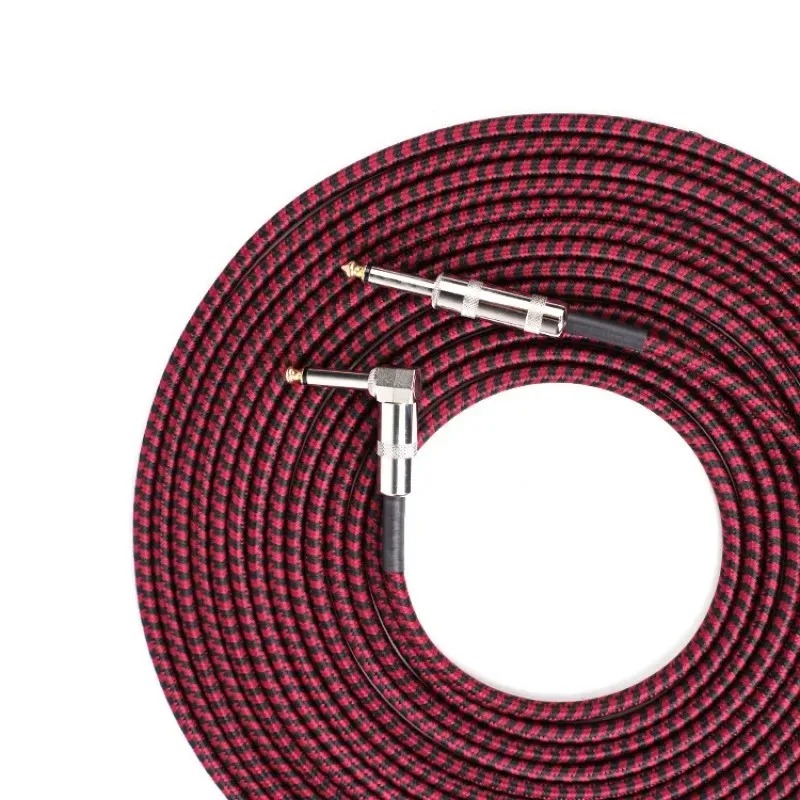 Electric Guitar Cable Wire Cor - Braided Line ulasan dan harga