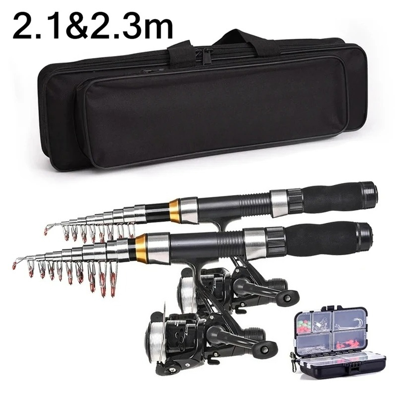 BRAVMAK 2.1/ 2.3 mTelescopic F - Fishing Line Spooler ulasan dan harga