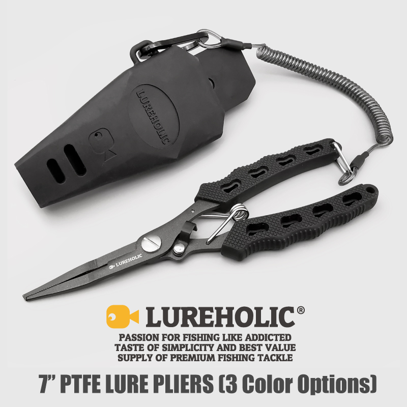 Lureholic 7” PTFE Coated Lure  - Fishing Line Cutter ulasan dan harga