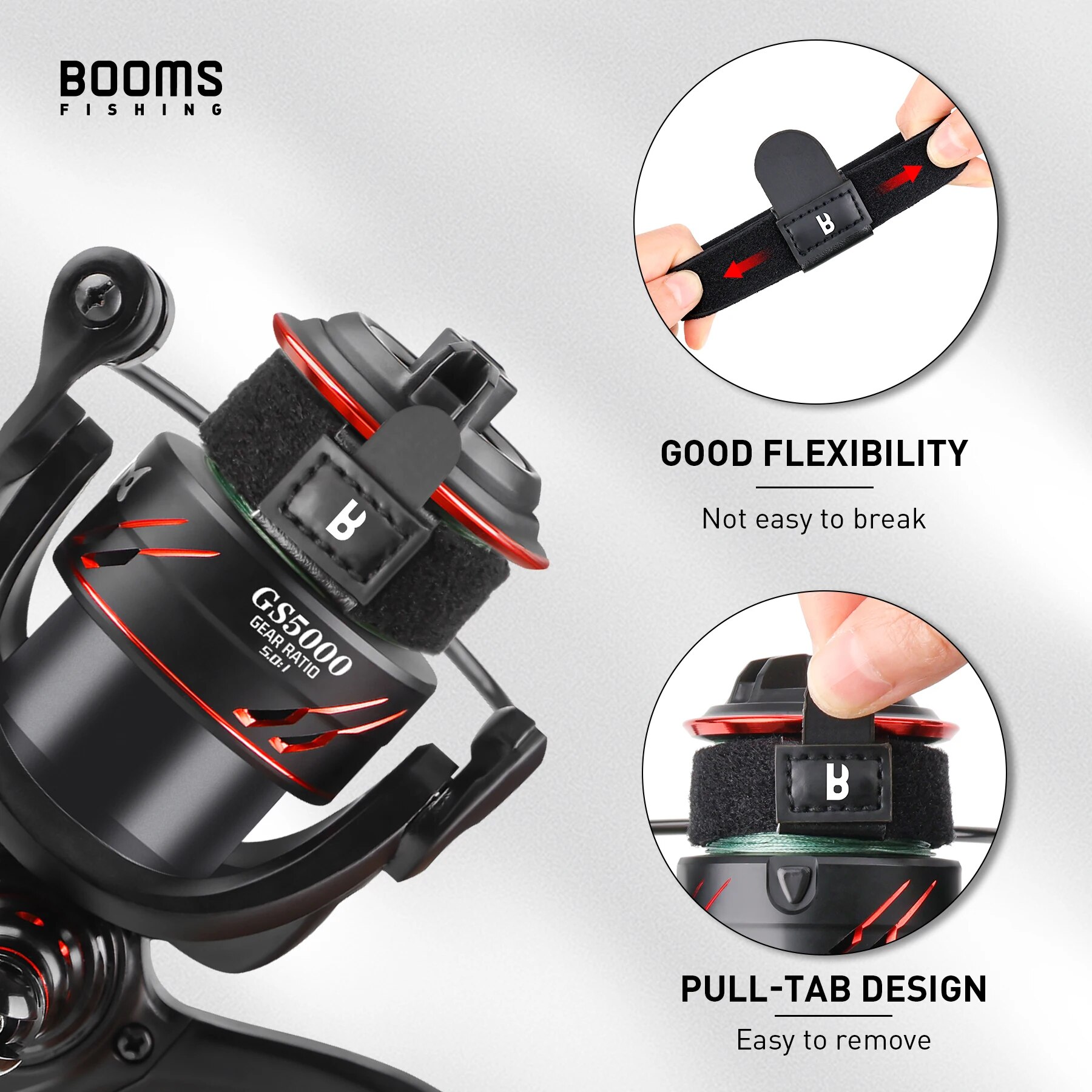Booms Fishing SB1 4Pcs Spinnin - Fishing Line Box ulasan dan harga