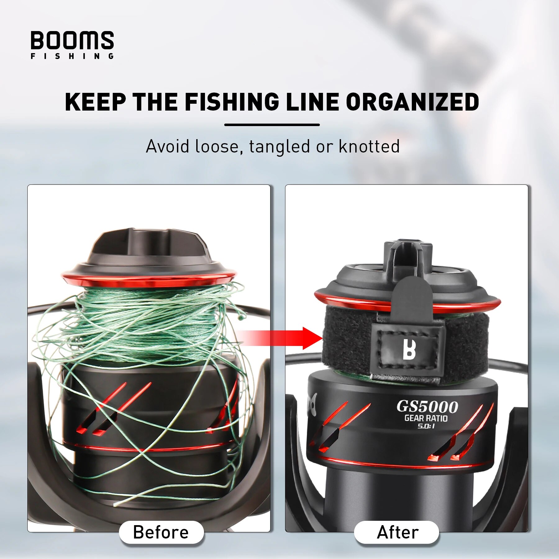 Booms Fishing SB1 4Pcs Spinnin - Fishing Line Box ulasan dan harga